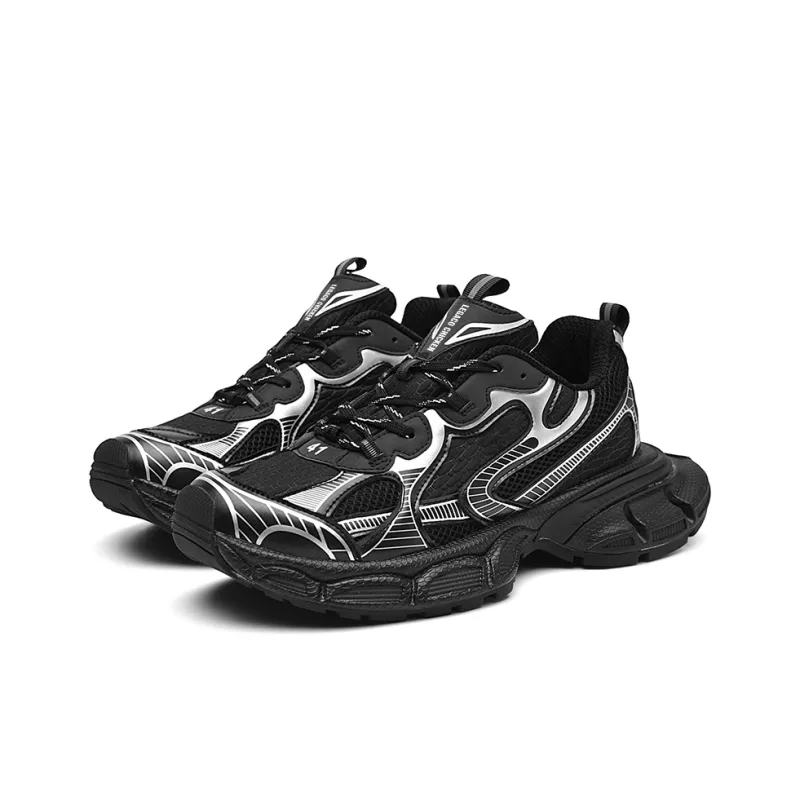 Legaco Chicken Cushioning Breathable Height Increasing Low-Top Chunky Sneakers Unisex-35