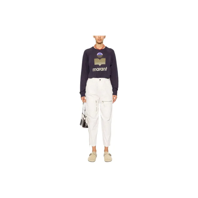 ISABEL MARANT ETOILE T Shirt Women's Dark Purple-1