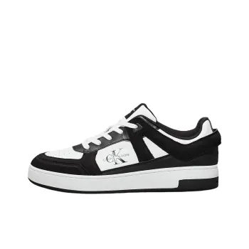 CKJ CALVIN KLEIN JEANS Low Top Skateboard Shoes Men's Black