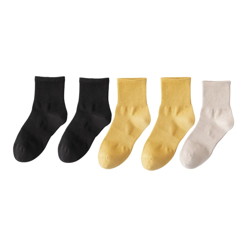Yalu Mid Calf Socks Women's 5 Pack-13