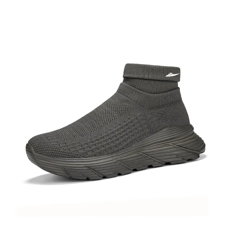 Kuding Slip-Resistant Breathable High-Top Casual Shoes Unisex-13