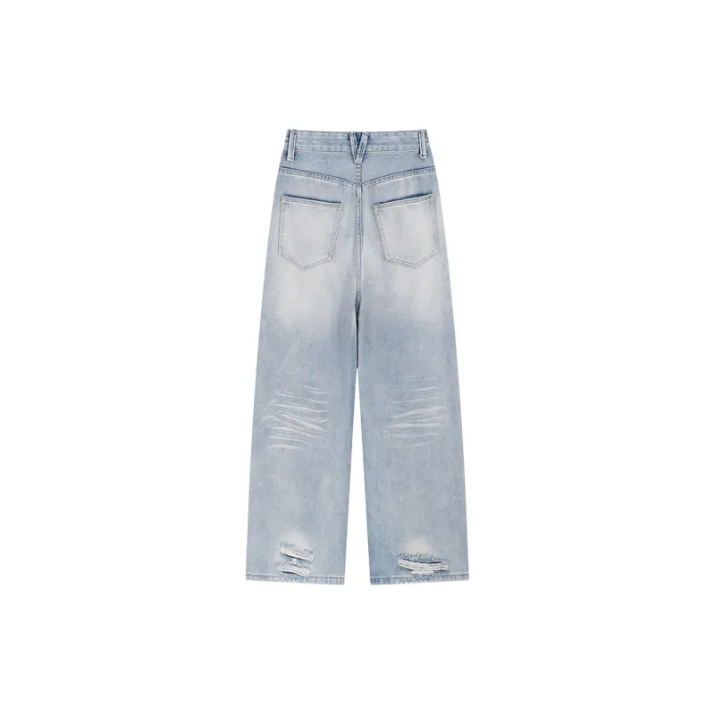 SNZX Jeans Women's Light Blue Pants-1
