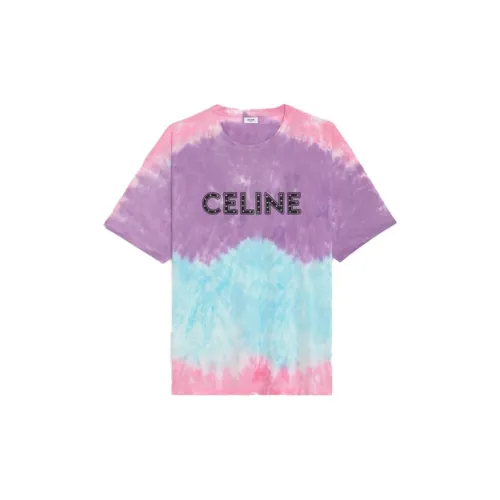 CELINE T-Shirts Unisex Multicolor