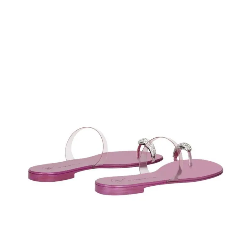 Giuseppe Zanotti/GZ Flip Flops Women's Pink-3