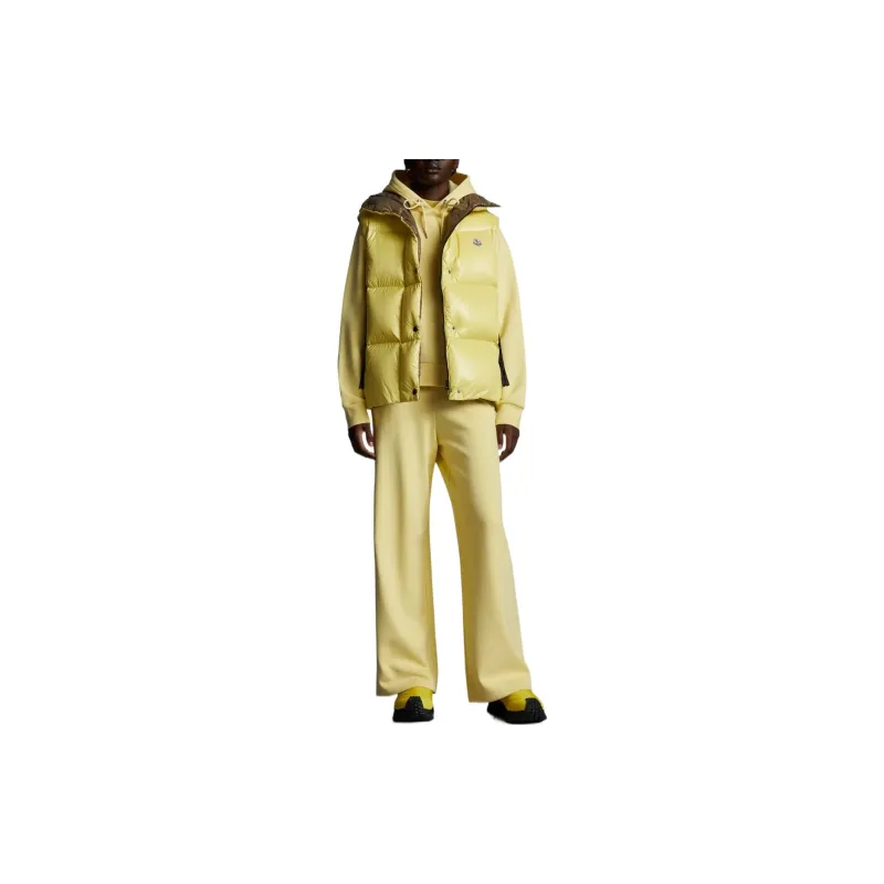 Moncler Logo Patch Wide Leg Sweatpants-1