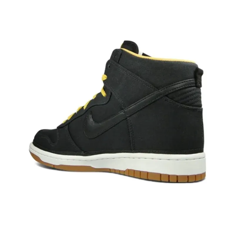 Nike Dunk High Premium Dark Charcoal Solar Flare-3