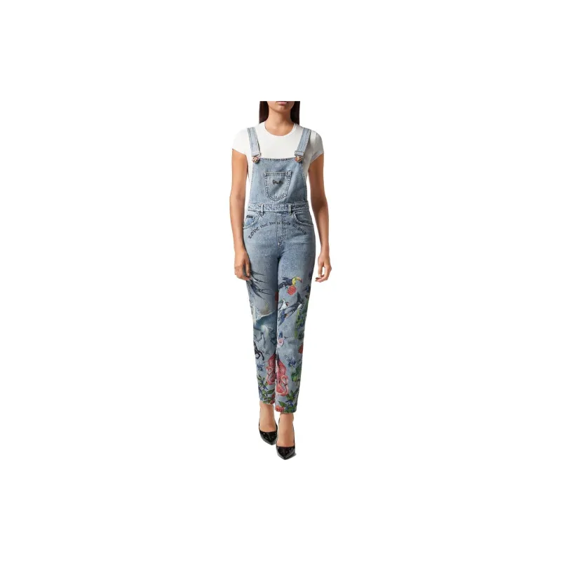 PHILIPP PLEIN Creature Print Skinny Jeans-1