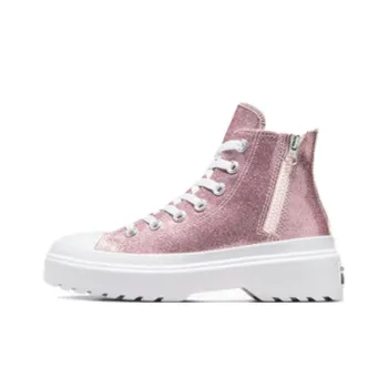 Chuck Taylor All Star Converse Lugged Lift Platform High Gs 'Glitter   Blush Hush'