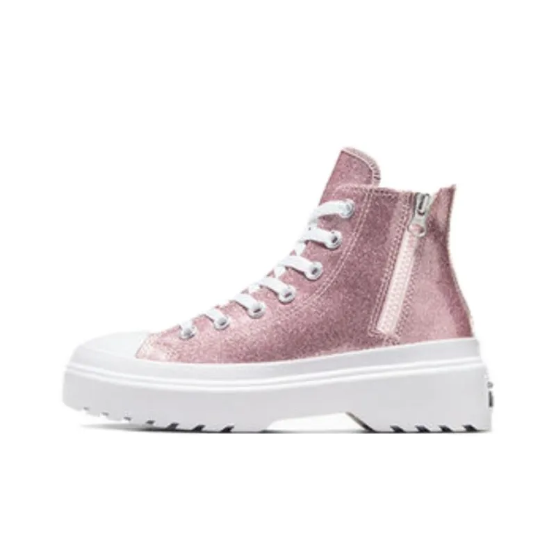 Chuck Taylor All Star Converse Lugged Lift Platform High Gs 'Glitter   Blush Hush'-0