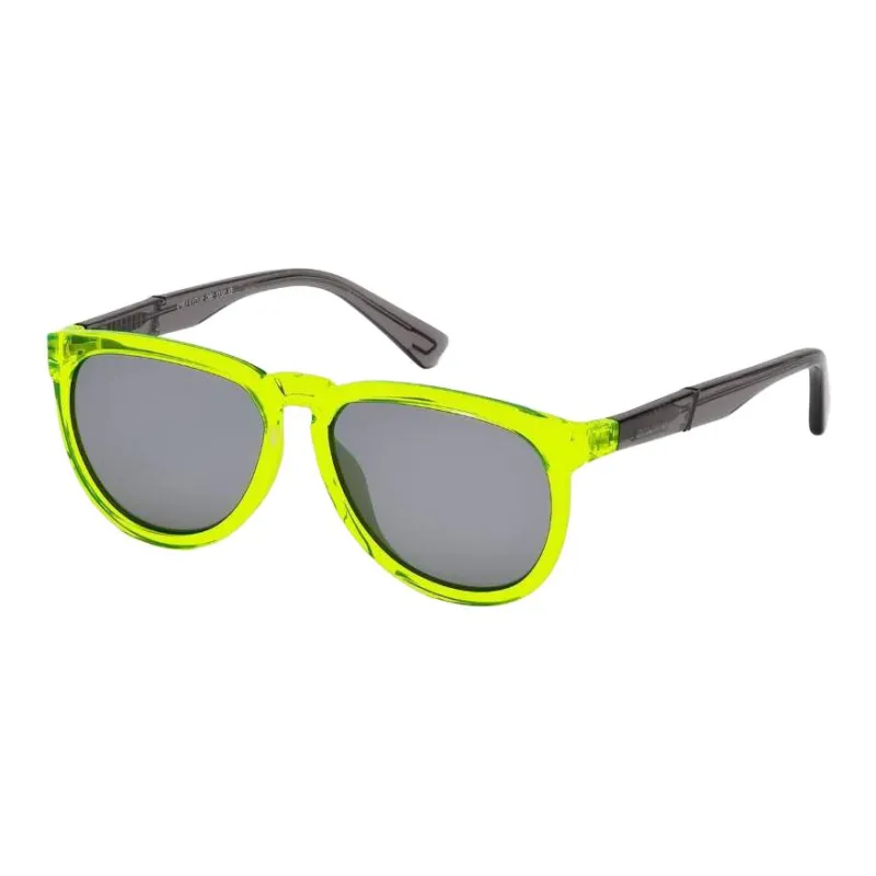 DIESEL Acetate Irregular Shape Sunglasses Kids' Yellow-0
