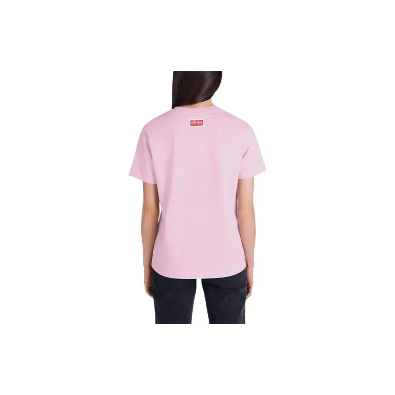 KENZO Broke Flower Loose T Shirt 'Rose'-3