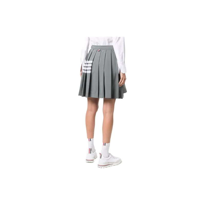 THOM BROWNE Casual Short Skirts Women's Gray-2