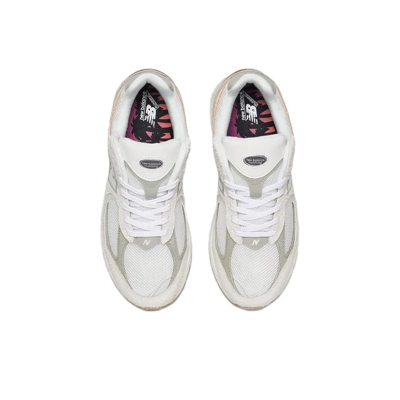 New Balance NB 2002R Anti Slip Wear Resistant Low Top Running Shoes Women's White Brown-3