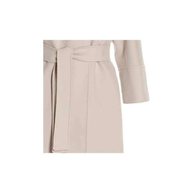 MaxMara Arona Belted Long-Sleeved Coat-3