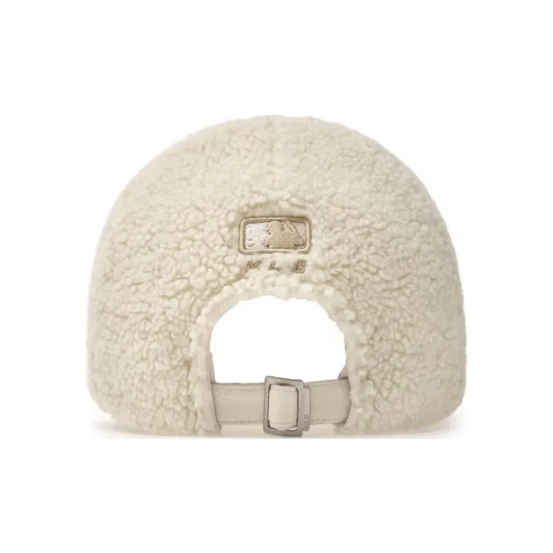 MLB Polyester Baseball Caps Unisex Cream-4
