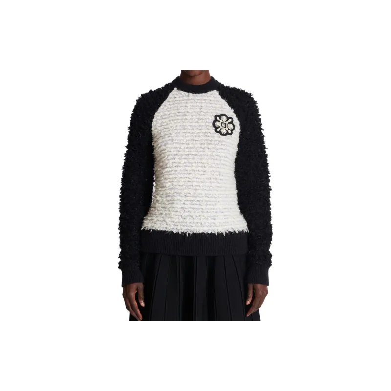 BALMAIN Lurex Tweed Jumper-2
