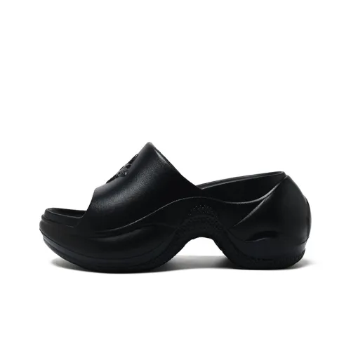 EXULL Q Slide Slippers Women's Black