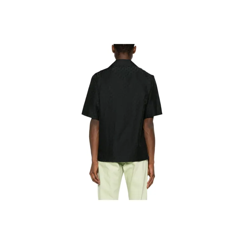 OFF WHITE Monogram jacquard Shirt-4