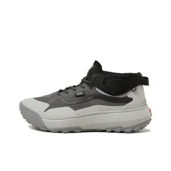 Vans MTE Crosspath Anti Slip Wear Resistant Mid Top Outdoor Shoes Unisex Gray Black