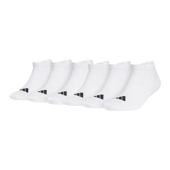 Adidas Ankle Socks Unisex 6 Pack White