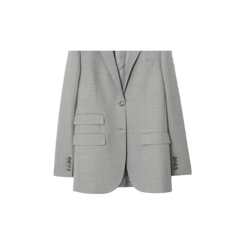 Burberry SS23 Jackets Coats Women's Gray-3