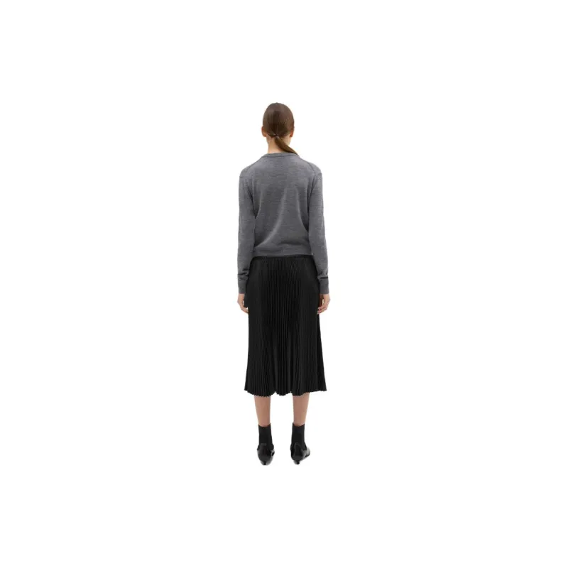 THEORY Designer Co-authored Collection Casual Long Skirts Women's Black-1