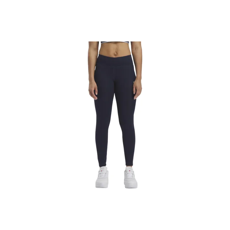 Reebok Identity Leggings Women's Vector Marine Blue-2