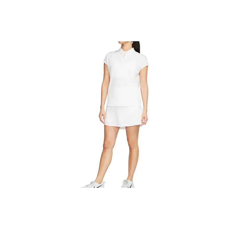 Nike Golf Fle Polo Shirt Women's White-4