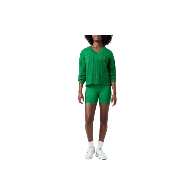 FILA BASELINEChunky FW24 Knitwear Women's Green-1