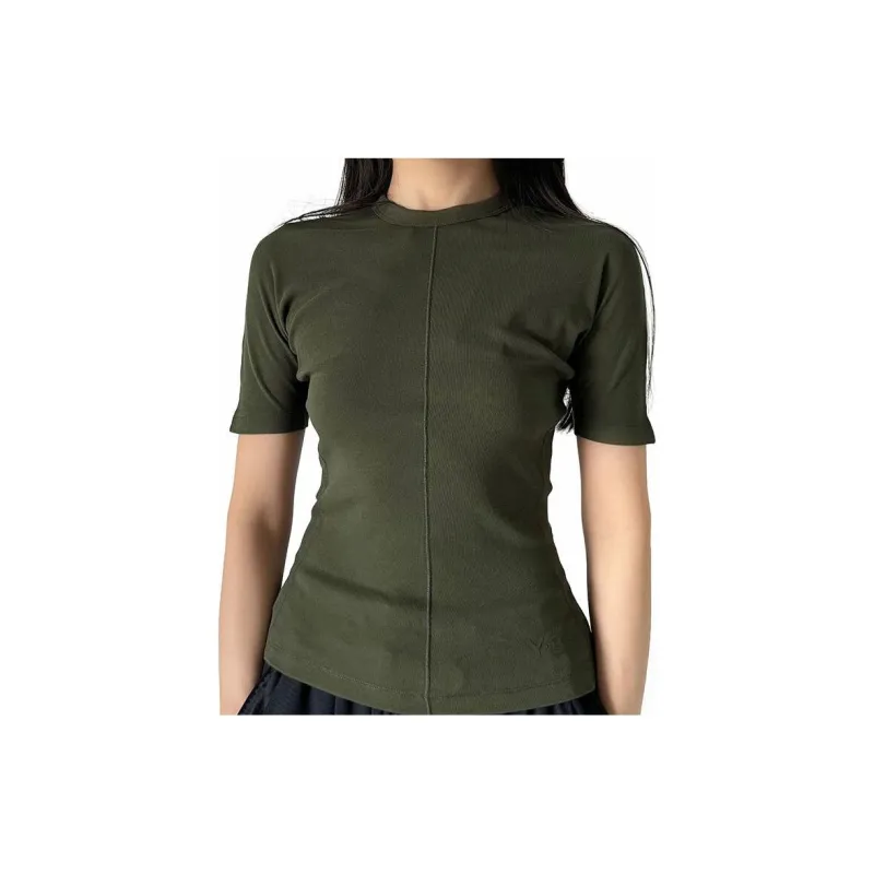 Y 3 Free Shipping With AdiClub Y 3 Fitted Short Sleeve Tee-5