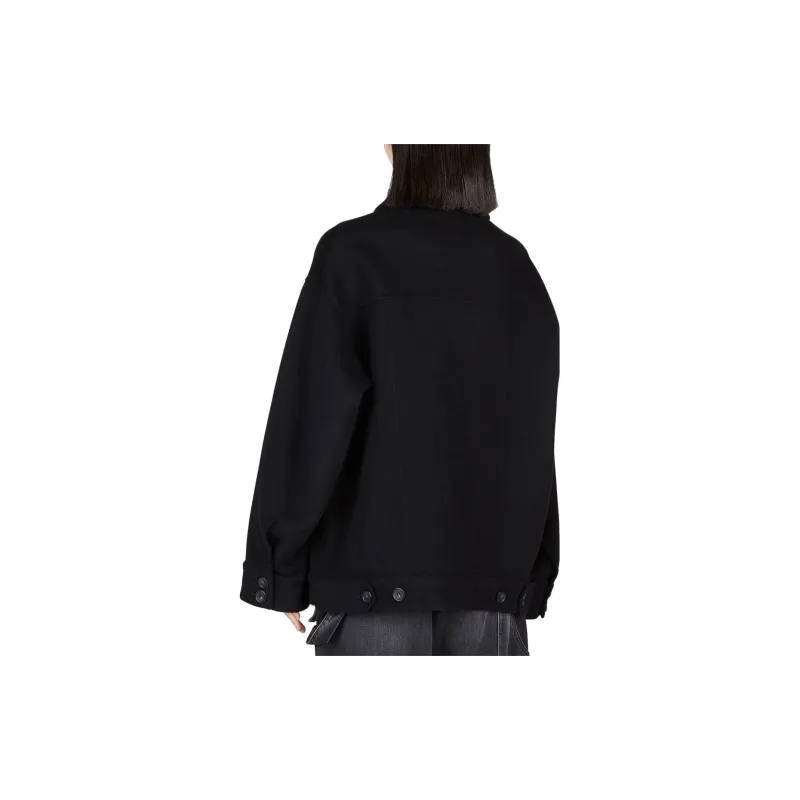 SportMax Buttoned Long Sleeved Jacket-2