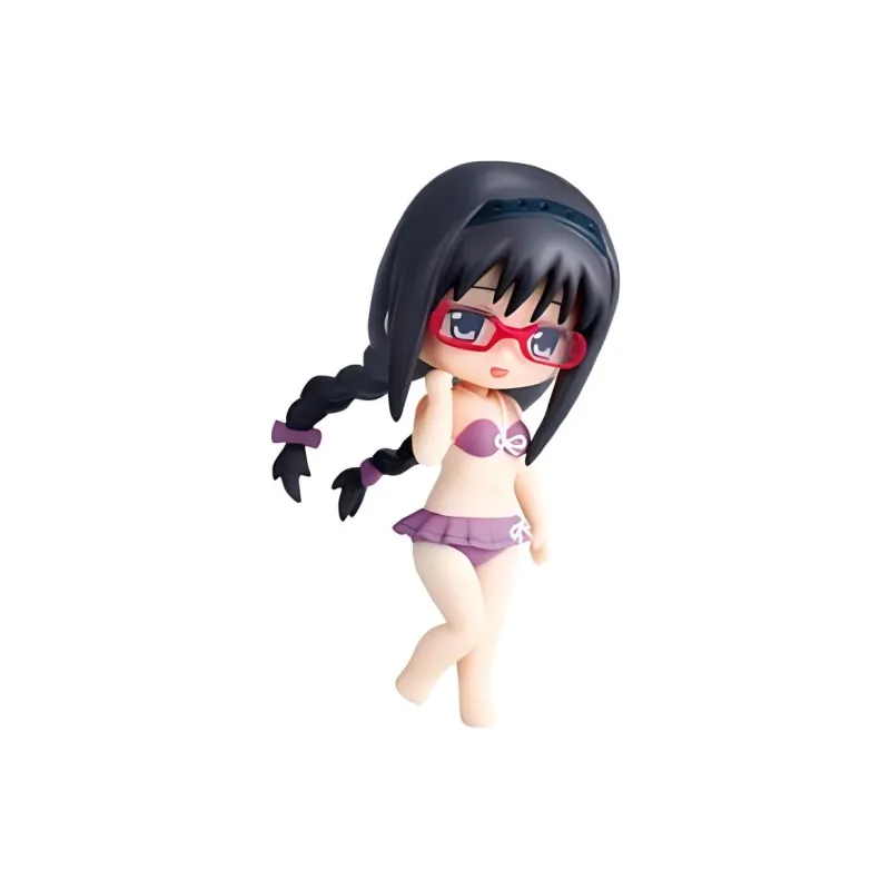 KADOKAWA Kadokawa Puella Magi Madoka Magica Rebellion Story Sayaka Miyoutani Swimsuit Ver. Chibi Figures-0