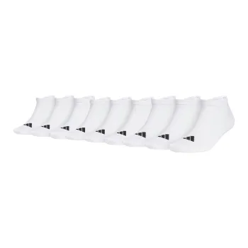 Adidas Ankle Socks Unisex 9 Double Loads White