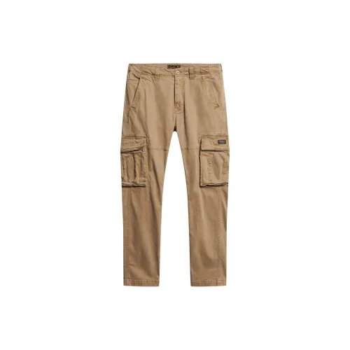 SUPERDRY Cargo Pants Men Light Brown