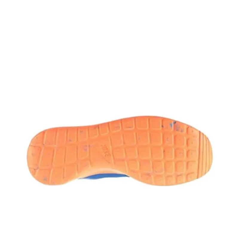 Nike Roshe Run Marble Military Blue Orange-2