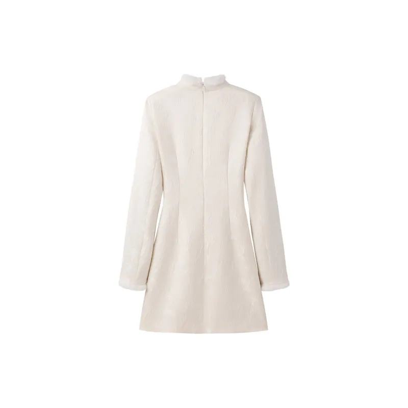 PEACEBIRD Long Sleeved Dress Women's-1