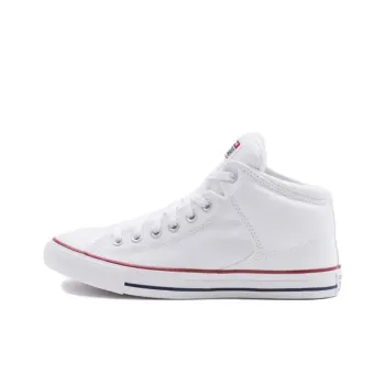Converse Chuck Taylor All Star Anti Slip Wear Resistant Mid Top Canvas Shoes Unisex White