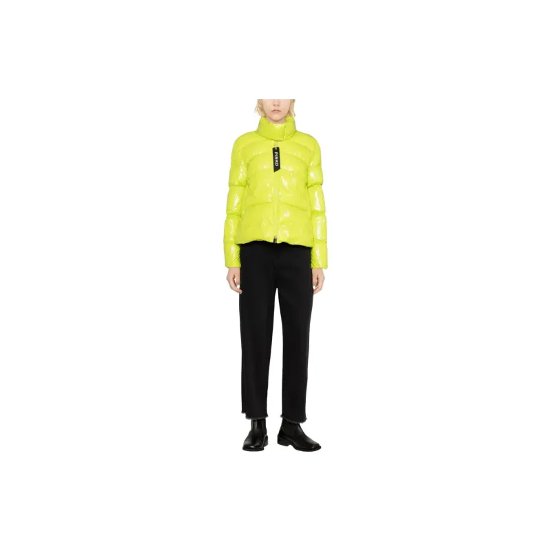 PINKO Mock-neck Puffer Jacket-1