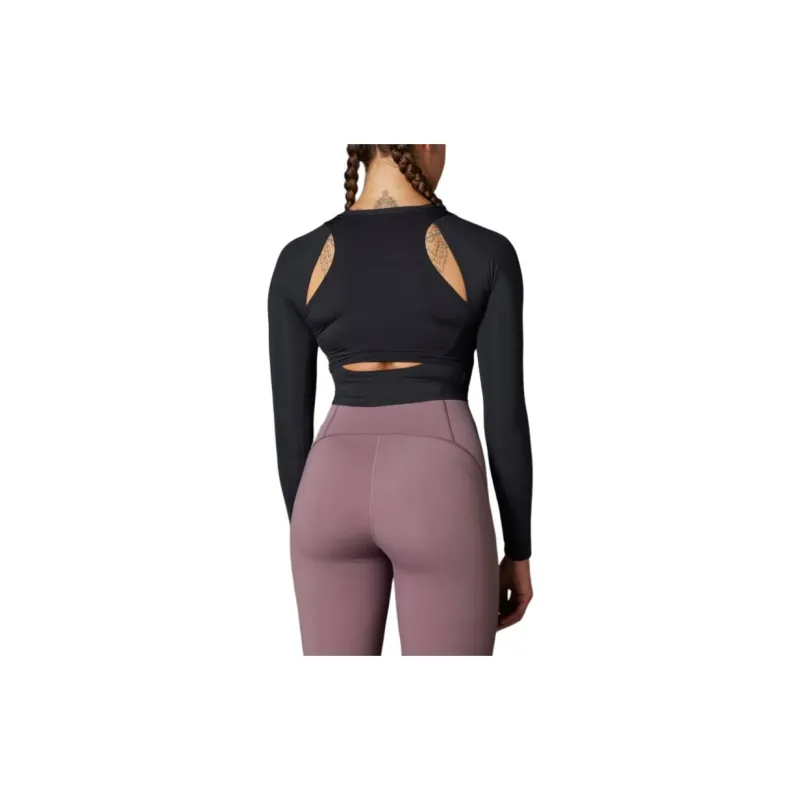 Adidas Free Shipping With AdiClub Hiit Seasonal Crop Long Sleeve Training Tee-2