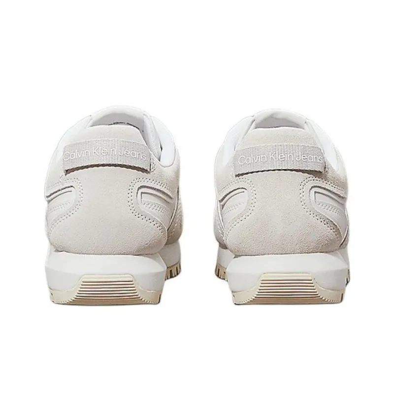 CKJ CALVIN KLEIN JEANS Low Top Casual Shoes Women's White-4