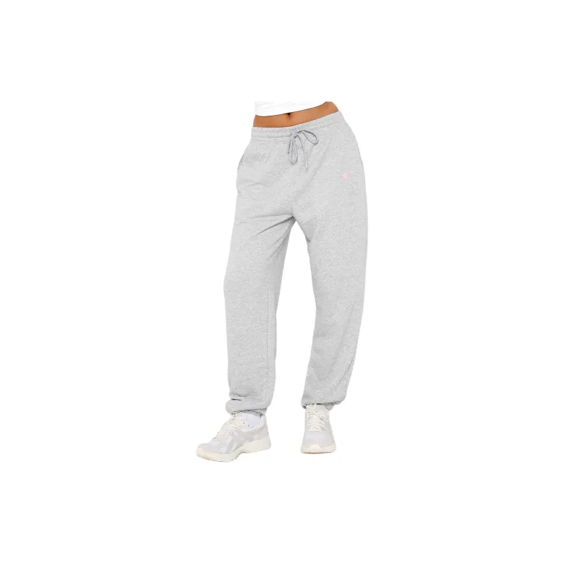 Tiger Mist ALISH PANT Knitted Sports Pants Women's Gray-2