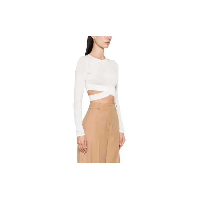 Elisabetta Franchi Cut out Cropped Sweater-2
