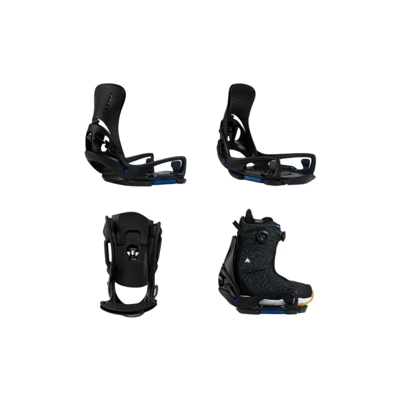BURTON STEP ON GENESIS EST Single Snowboard Ski Bindings Men's-2
