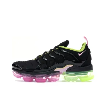 Nike Air VaporMax Plus Black Pink Rise Volt Women's