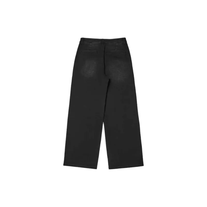 CLOT Jeans Men Washed Black-1