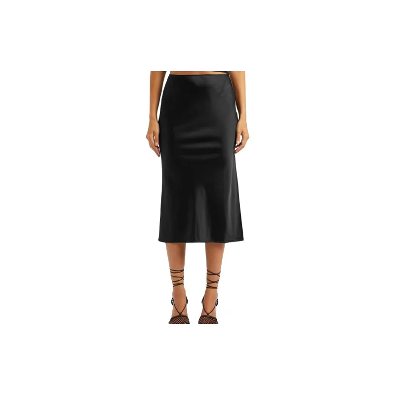 Jacquemus La Jupe Notte Midi Skirt Black-1
