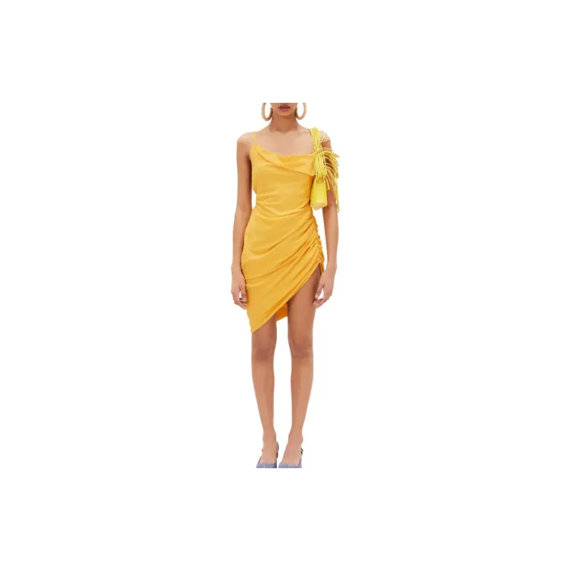 Jacquemus La Robe Saudade 'Khaki'-8
