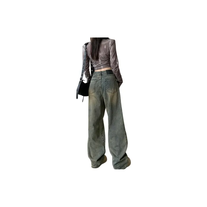 Kazakhstan Jeans Women's Vintage Blue-4
