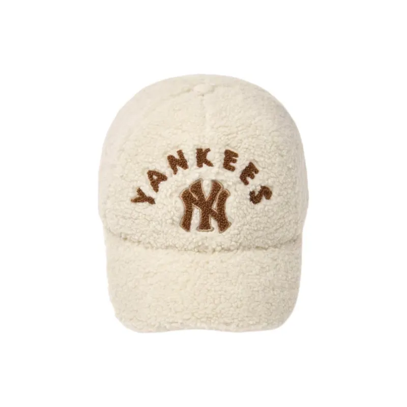 MLB Polyester Baseball Caps Unisex Cream-2