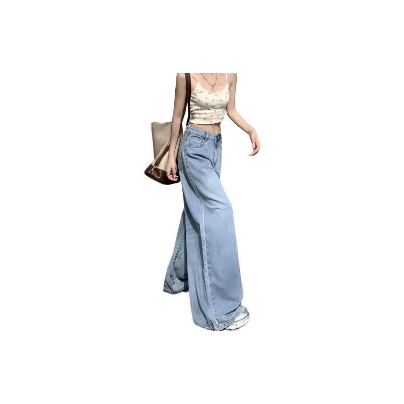 Kazakhstan Jeans Women's Light Blue-5